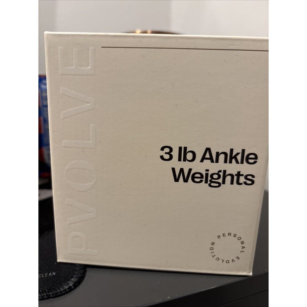 NEW Pvolve 3Lb Ankle Weights Set of 2
